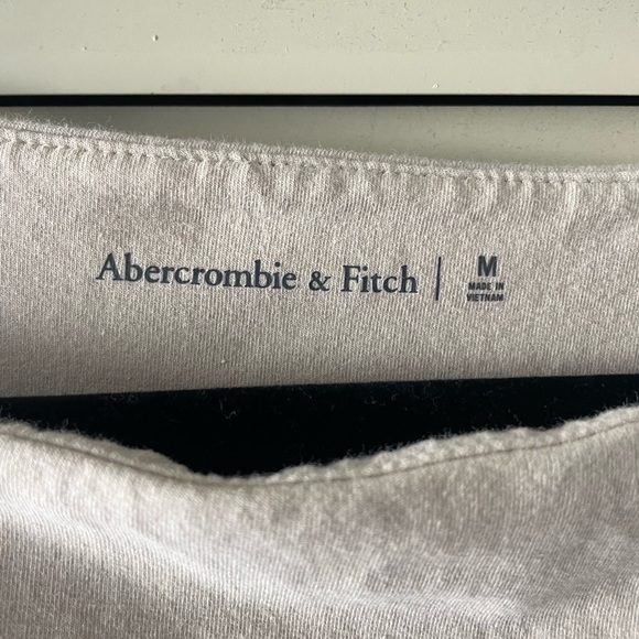 Abercrombie Cotton Seamless Fabric Boatneck Bodysuit - Picture 3 of 4